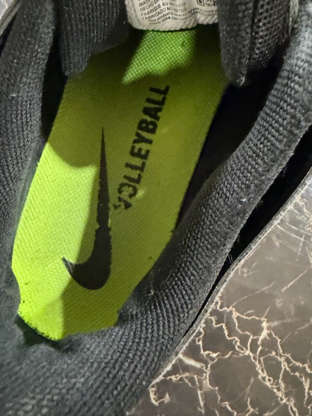 Nike Black and White Trainer Sneakers - Picture 5 of 6